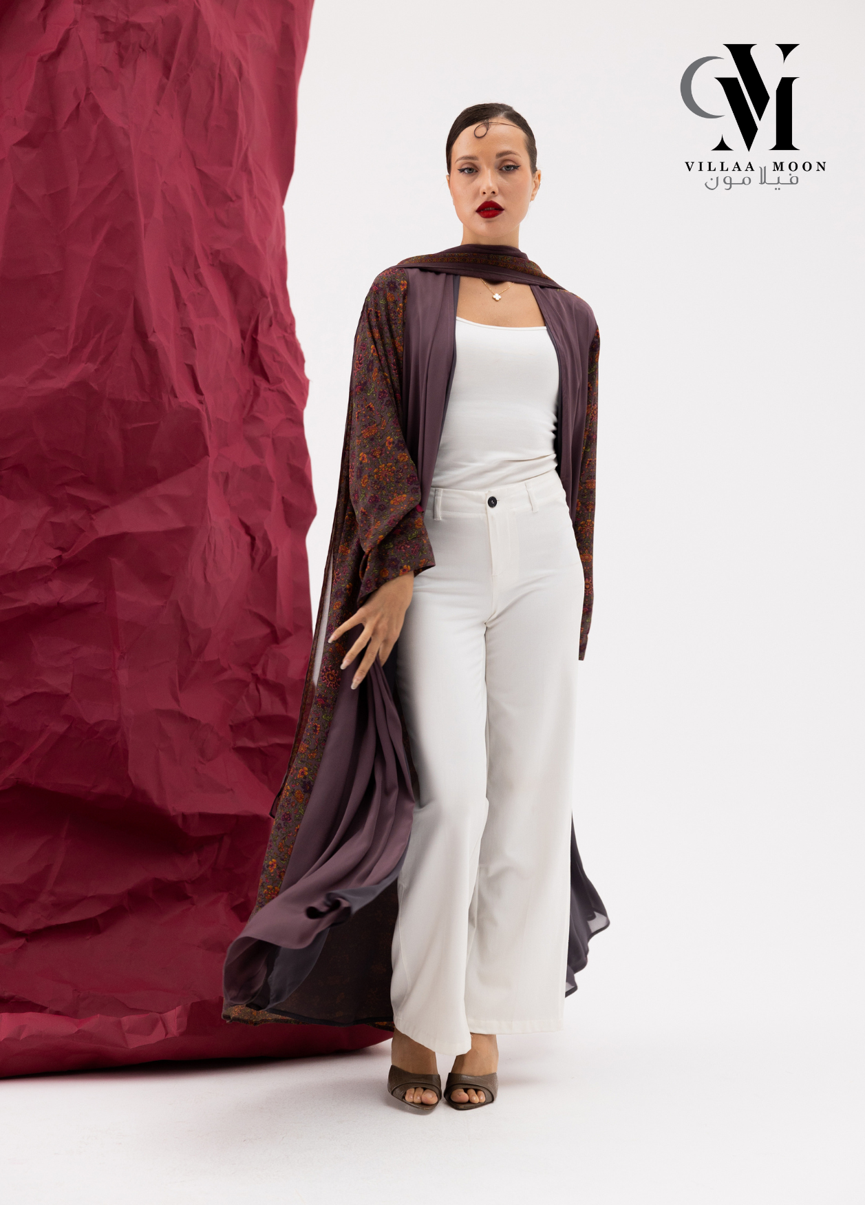 Chiffon Abaya - عباية شيفون