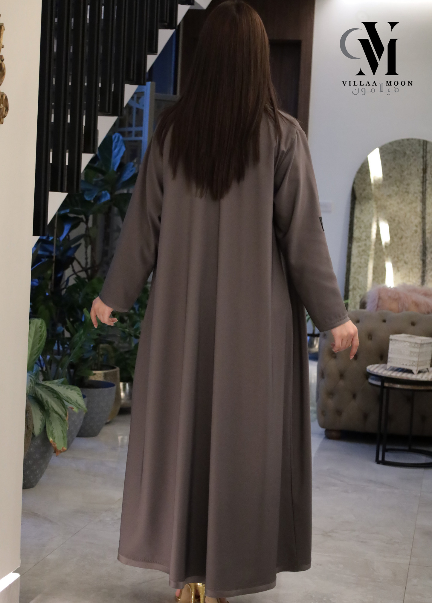 Abaya Grey - عباية رمادي