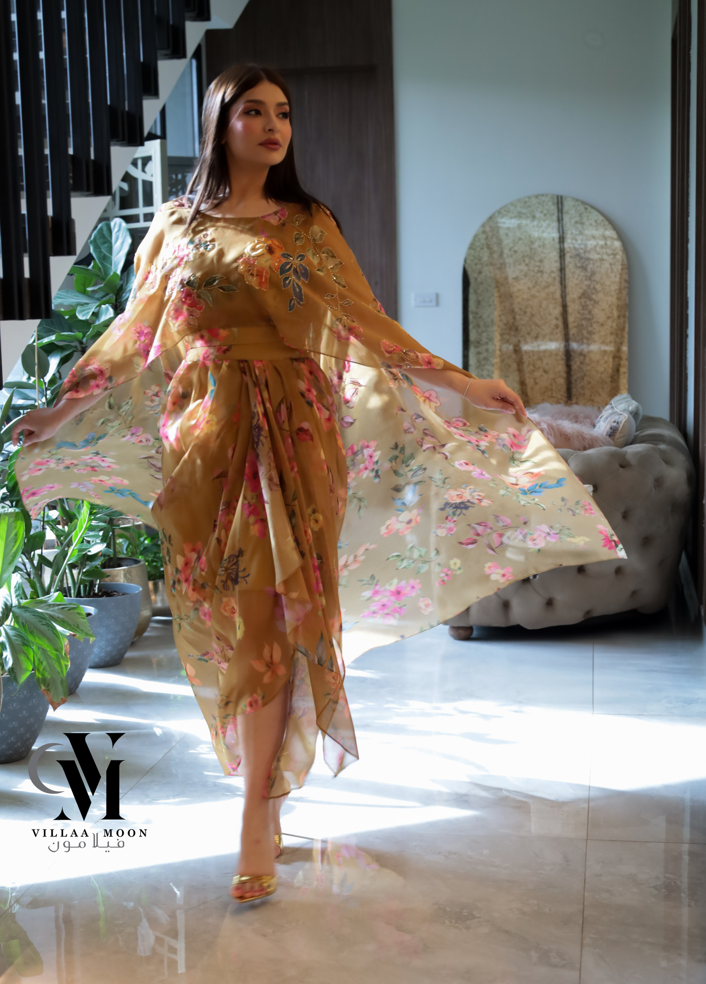 Dress India Scarf - فستان هندي سكارف