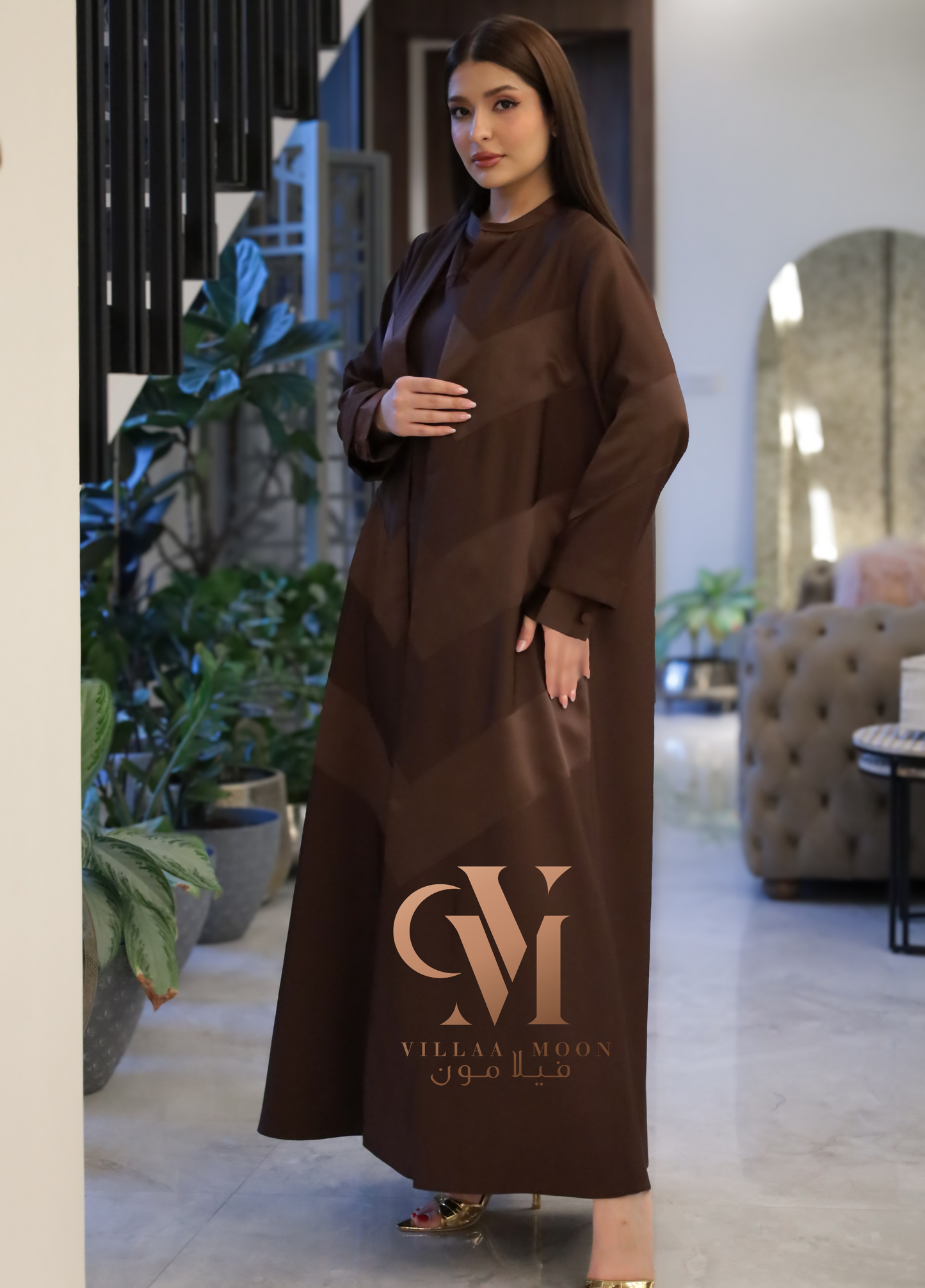 Abaya Brown - عباية بني