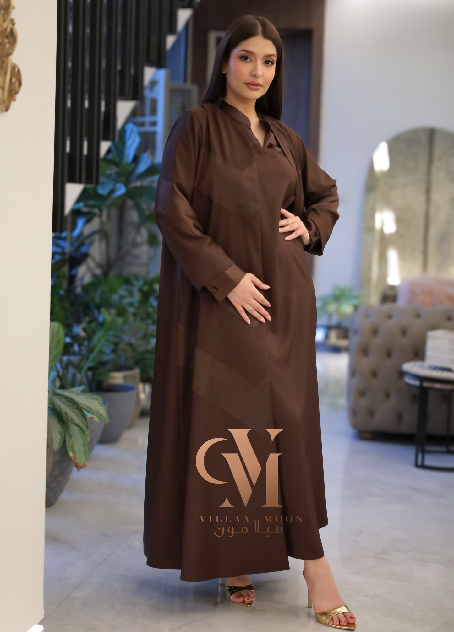 Abaya Brown - عباية بني